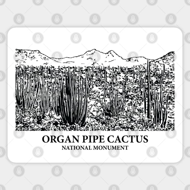 Organ Pipe Cactus National Monument Sticker by Lakeric